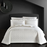 elvesmall  100% cotton Luxury Bedspread on the bed Plaid Euro bed cover quilted Mattress topper bed linen coverlet Bedspreads for bed sheet