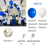 elvesmall 105Pcs Gender Reveal Balloons Arch Kit Baby Shower Decor Pink Blue Balloons Garland Decor Boy Girl 1st Birthday Party Decoration