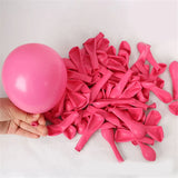 elvesmall 106Pcs Strawberry Balloon Garland Arch Set Red Pink White Latex Strawberry Foil Balloon Wedding Kid Girls Birthday Party Decor