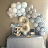 elvesmall 112pcs Latex Balloon Arch Set, Used for Birthday, Wedding, Bride, Gift, Party, Baptism, Holiday, Anniversary Decoration