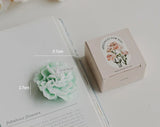 elvesmall Handmade Carnation Candle Scented Candle Aromatherapy Soy Wax Candle Wedding Birthday Candles Party Home Decoration Photo Props