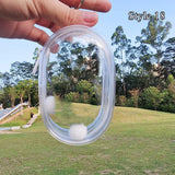 elvesmall Jewelry Organizer Transparent Storage Box Pouch Mystery Box Keychain Bag Storage Case Thicken Wallet Cute Doll Bag Organization