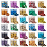 elvesmall  Gold Leaf Schabin Flakes Gold Cake Decoration Gold Leaf Flakes DIY Chocolates Decor For Happy Birthday Party Baking Supplies