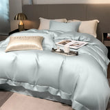 elvesmall  Dreamreal Pure Bamboo Queen King Size Bedding Set Organic Bamboo Luxury Duvet Cover Bed Sheet Pillowcase Soft Cooling Bed Linen