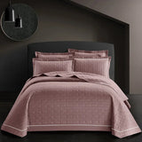 elvesmall  100% cotton Luxury Bedspread on the bed Plaid Euro bed cover quilted Mattress topper bed linen coverlet Bedspreads for bed sheet