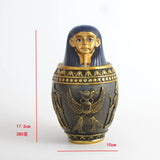 elvesmall 1Pc Pet Urn Canopic Cat Memorial Funeral Supplies Cat Dog Cremation Urn for Ashes Pet Memorial Coffin Box Home Decoration Pet