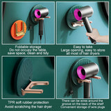 elvesmall Folding Hair Dryer Holder Rack Counter Storage Organizer Orange Green White Hair Dryers Wire Plugs Holding Shelf Foldable Hanger