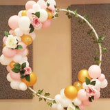 elvesmall Balloon Garland Round Balloon Stand Arch Baby Shower Kids Birthday Party Decorations Ballon Wreath Frame Wedding Party Supplies