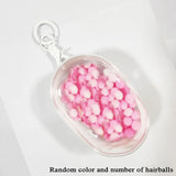 elvesmall 10CM Doll Display Storage Bags Transparent Doll Organizer Boxes Plush Doll Storage Pouches Clear Keychain Wallet Bag Mystery Box