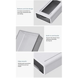 elvesmall Stackable Office Storage Box with Drawers｜ Desk Storage Box with 4 Drawers｜Organize desk accessories