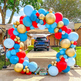 elvesmall Balloons Garland Wedding Macaron Blue Red Balloon Birthday Decoration Party Balloons Baby Shower Decor Ballon Baloon Accessories