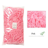 elvesmall DIY Colorful Shredded Crinkle Paper Raffia Candy Boxes Wedding Marriage Home Decoration Party Gift Packaging Filling Material