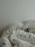elvesmall lunch break, pure and luxurious 100 pieces of Pima cotton bed sheets, four piece set of all co