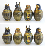 elvesmall 1Pc Pet Urn Canopic Cat Memorial Funeral Supplies Cat Dog Cremation Urn for Ashes Pet Memorial Coffin Box Home Decoration Pet