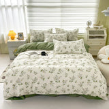 elvesmall Home Textiles  Bedding Set Bedclothes include Duvet Cover Bed Sheet Pillowcase Comforter Bedding Sets Bed Linen