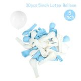 elvesmall Transparent Balloon Letter Box Baby Shower Decoration Birthday Wedding Custom Name Balloon Box 1st Birthday Party Decorations