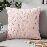 elvesmall Cushion Cover Feather Fur Upholstery Cushion Pillowcase Wholesale Home Bedroom Decorative Pillowcase Sofa Pillowcase