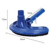 elvesmall Swimming Pool Vacuum Cleaner Cleaning Disinfect Tool Suction Head Pond Fountain Spa Pool Vacuum Cleaner Brush Pool Accessories