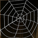 elvesmall Horror Halloween Spider Web Giant Stretchy Cobweb for Yard Outdoor Haunted House Bar Decoration Supplies Halloween Party Props