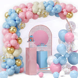 elvesmall Baby Shower Decoration Macaron Pink Blue Balloon Garland Arch Kit Wedding Birthday Boy Or Girl Gender Reveal Party Balloon Decor