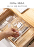 elvesmall  7/25pcs Desk Drawer Organizers Set Makeup Organizer Storage Box Stationery Cosmetics Bathroom Kitchen Classification Storage