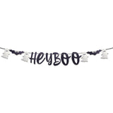 elvesmall Happy Halloween Banner Pumpkin bat pattern Bunting Garland Home Decor for Fireplace Halloween Theme Party Decorations Supplies