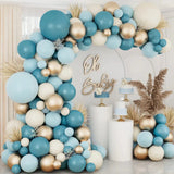 elvesmall Balloon Garland Arch Kit Wedding Birthday Party Decoration Kids Adult Globos Wedding Party Supplies Latex Ballon Baby Shower Boy
