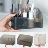 elvesmall Multi-functional Make Up Cosmetics Organizer Storage Box Skin Care Products Remote Control Cosmetics Jewelry Storage Box