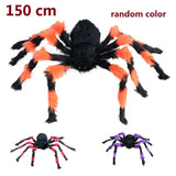 elvesmall Horror Halloween Spider Web Giant Stretchy Cobweb for Yard Outdoor Haunted House Bar Decoration Supplies Halloween Party Props