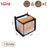 elvesmall Socks Underwear Organizer Storage Box Cabinet Drawer Organizer Socks Bra Underwear Organizer Wardrobe Clothes Storage Organizer