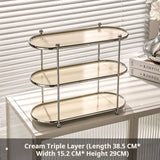 elvesmall  -  Ins style tabletop cup cream style display rack coffee cup tea cup mug storage shelf countertop luxury storage rack