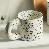 elvesmall  -  Korean Style Ceramic Mug Coffee Cups Home Office Tea Cup Coffee Cups Korean Mug Nordic Home drinkware Japan Mug