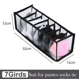 elvesmall Clothing Storage Organizer Box Cabinets Drawer Pants Organizer Underwear T-Shirt Panties Socks Storage Box Save Wardrobe Space
