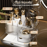 elvesmall Ergocar Galatée Portable Retro Series Multi-Function Make Up Case Dustproof Cosmetic Storage Box, Skin Care Products Jewelry