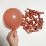 elvesmall 10/20/30pcs Navy Blue Balloons Skin Brown White Sand Latex Balloon Baby Shower Decor Birthday Party Wedding Decoration Supplies