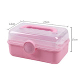 elvesmall Multi-layer Hairpin Storage Box Cute Girls Jewellery Box Children's Hair Accessories Storage Box Toy Storage Box 악세사리 보관함