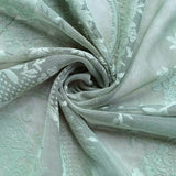 elvesmall  Green Double Layers Short Curtain With Red Cherries for Kitchen Cabinet Small Window White Half Drape Blinds #E