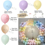 elvesmall Sand White Wedding Decor Balloon Garland Arch Kit Happy Birthday Party Metal Gold Silver Latex Baby Shower Decoration Balloons