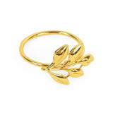 elvesmall 12Pcs Leaves Napkin Rings Buckle Gold Metal Napkin Holder for Christmas Wedding Birthday Party Dinner Table Decoration Supplies