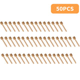 elvesmall  8/10/16CM Wooden Stirrers Honey Dipper Wood Honey Spoon Stick Honey Jar Stick Collect Dispense Honey Wedding Party Gif