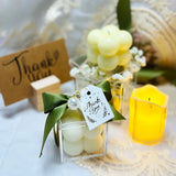 elvesmall 5/10/20pcs Wedding Gift For Guests Aroma Candle Souvenir Gift Box For Baby Shower Bridal Shower Gender Reveal Party Decorations