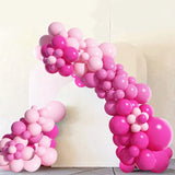 elvesmall Pink Balloon Garland Arch Kit Wedding Birthday Party Decoration Kids Latex Ballon Baby Shower Girl Gender Reveal Global Baloon