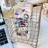 elvesmall Ins Iron Metal Storage Rack Creative Desktop Square Storage Box Large Capacity Storage Basket Organizer Cosmetic Storage Box