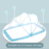 elvesmall   Children Yurt Crib mosquito net Infant mosquito net Portable Foldable Tent Anti-mosquito bed canopy bedroom