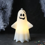 elvesmall 1PC Halloween LED Ghost Lights Party Ambience Decoration Halloween Home Decoration Supply Props