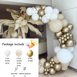 elvesmall 105Pcs Gender Reveal Balloons Arch Kit Baby Shower Decor Pink Blue Balloons Garland Decor Boy Girl 1st Birthday Party Decoration