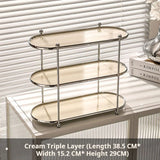 elvesmall  -  Ins style tabletop cup cream style display rack coffee cup tea cup mug storage shelf countertop luxury storage rack