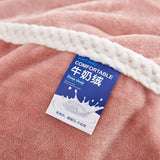 elvesmall  New Milk Velvet Autumn Winter Blanket for Bed Thick Flannel Weighted Blankets Soft Comfortable Warm Plush Blankets for Bed Sofa