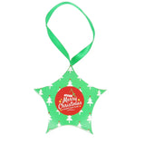 elvesmall 8pcs Star Shape Christmas Candy Box DIY Paper Treat Gift Boxes with Ribbon Merry Christmas Boxes Bag for Home New Year Navidad