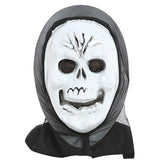 elvesmall Halloween Creepy Devil Mask Screaming Terror Scary Ghost Face Head Mask Horror Squealing Grimace Mask Cosplay Party Costume Prop